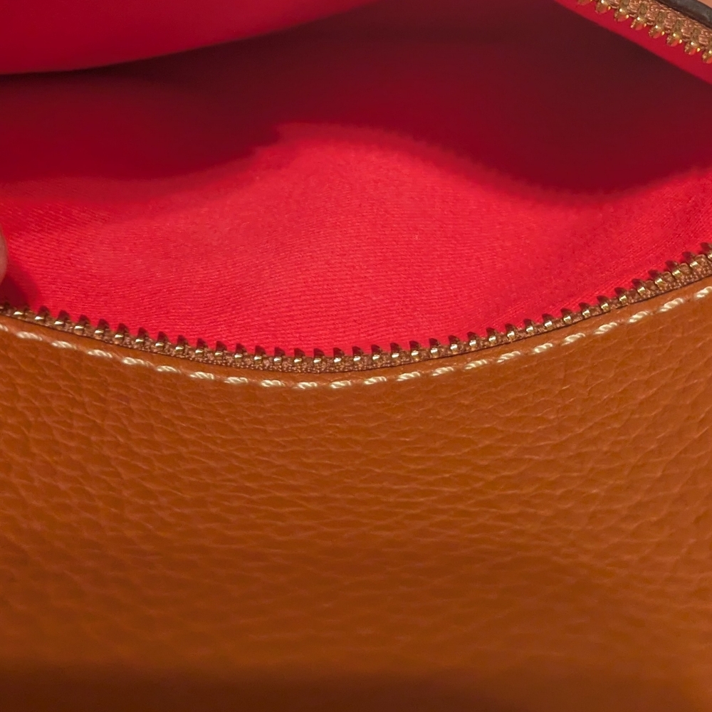 Dooney & Burke Tote Crossbody - Mini Waverly - Caramel - NWT - Picture 7 of 8